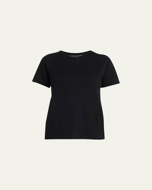 Machine Washable Cashmere Crewneck Top